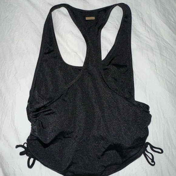 Alala Black Racerback Adjustable Tank Top - Picture 2 of 4